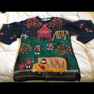 Northern Isles “a beautiful school day” sweater